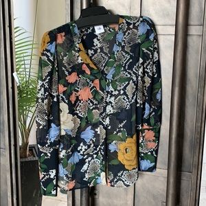 cabi Snake Charmer Blouse, M